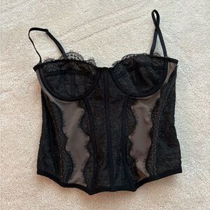 Urban Outfitters Out from Under Corset in Black